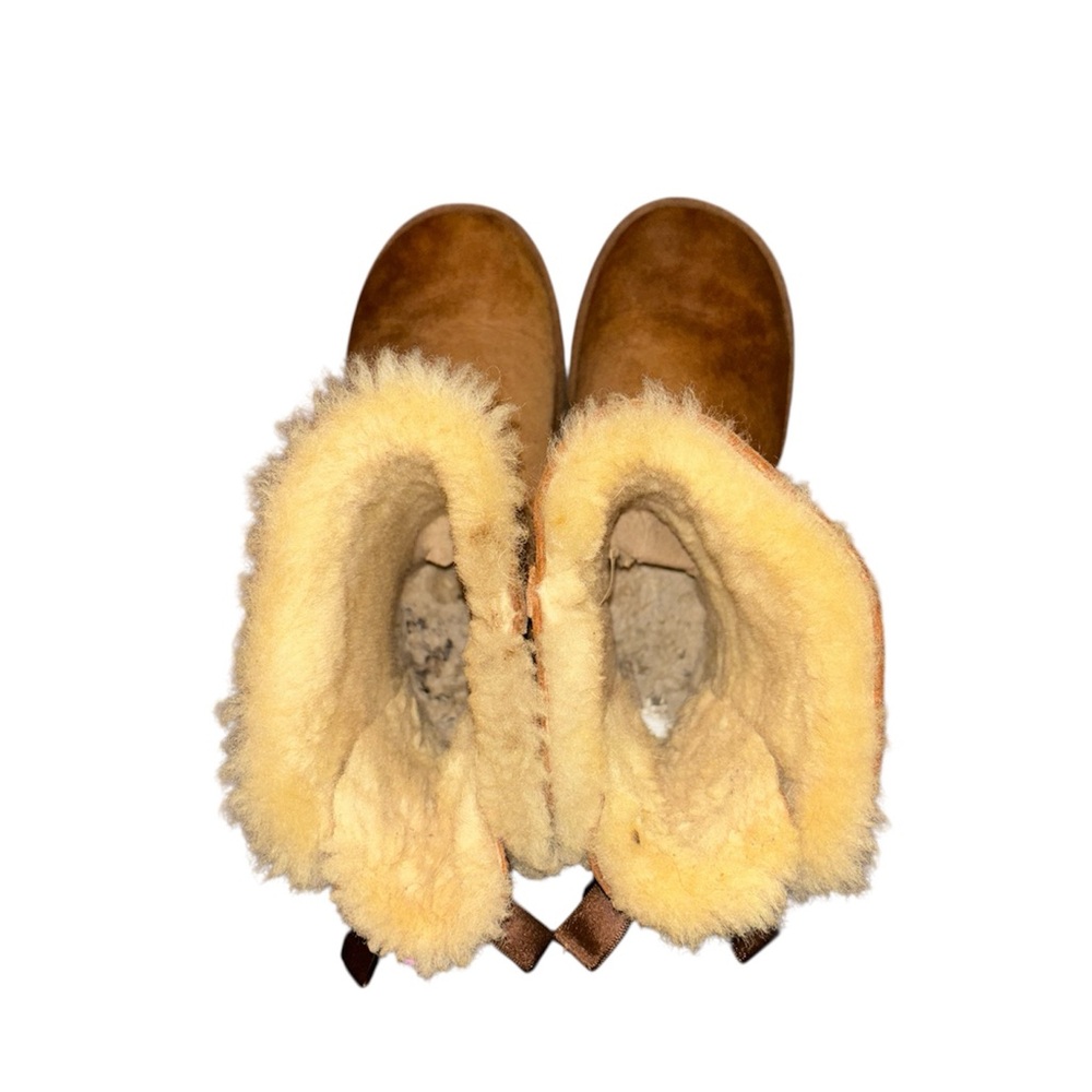 🤎Authentic Bailey Bow Uggs II “Chestnut” Women’s Size 8🤎 - Picture 11 of 13